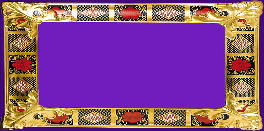 Gold frame